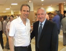 Jean Zuccarelli et Jean-Jacques Padovani, le maire de San-Martino-di-Lota Jean Zuccarelli et Jean-Jacques Padovani, le maire de San-Martino-di-Lota