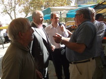 Visite de Jean-Michel Baylet à Bastia Visite de Jean-Michel Baylet à Bastia