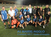 Premier match de l’AS Mairie/Agglo