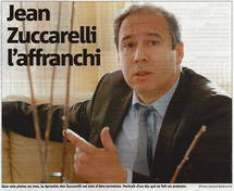Article "Jean Zuccarelli l'affranchi" - Corse-Matin 8 mars 2012