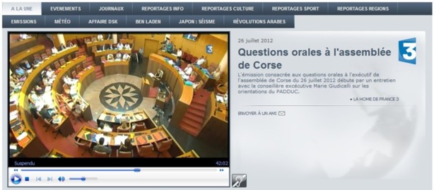 En session à l’Assemblée de Corse : Questions orales sur l’emploi et la création d’une école de la 2e chance en Corse-du-Sud