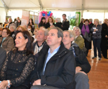 Lors des ateliers organisés par le Centre Communal d'Action Sociale de la Ville de Bastia, aux côtés de sa collègue et amie, l’adjointe au maire Marie-Paule Houdemer