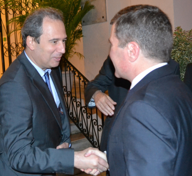À la rencontre de l’Ambassadeur des Etats-Unis Charles H. Rivkin, à Bastia
