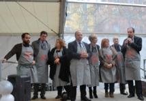 Inauguration du Marché de Noël de Bastia