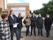 Inauguration de la première installation issue de l’appel à candidatures « 25 chaudières bois en Corse »