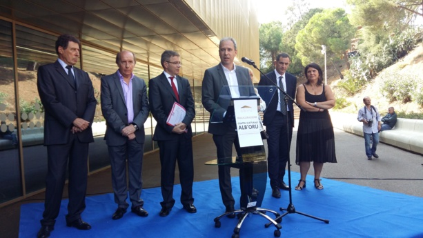 Inauguration du centre culturel Alb'oru : un outil exceptionnel au service de la culture. Inauguration du centre culturel Alb'oru : un outil exceptionnel au service de la culture.