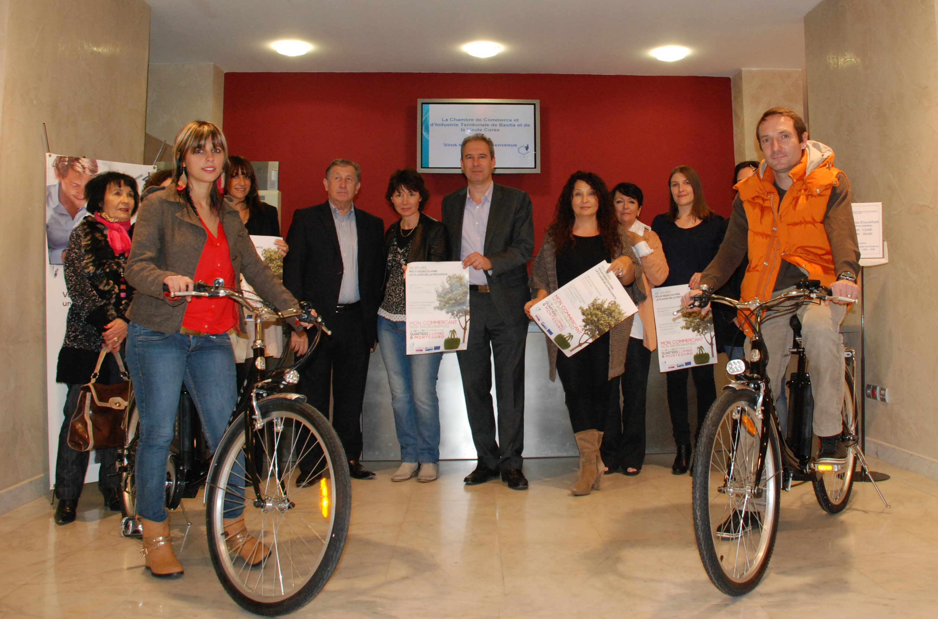 Remise des prix aux vainqueurs de l’opération « Mon commerçant, Mon environnement » à Bastia