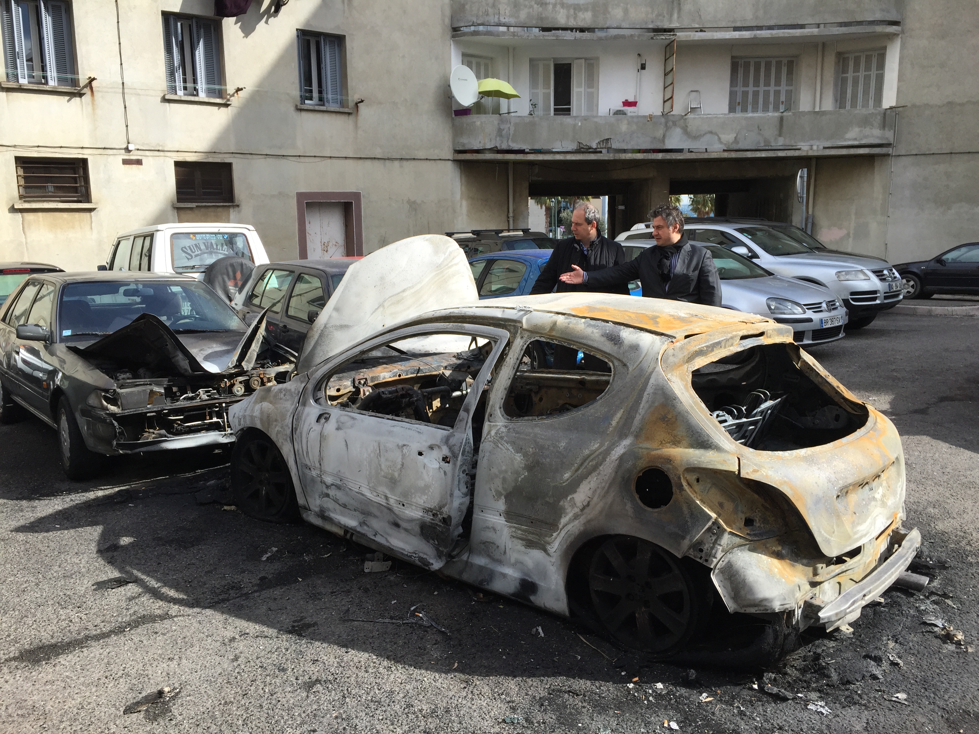 Réaction des élus radicaux et apprentés suite aux nouveaux incendies de voitures intervenus sur Bastia.