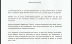 Des écrans géants pour la finale du 11 avril, mon courrier à Gilles Simeoni.