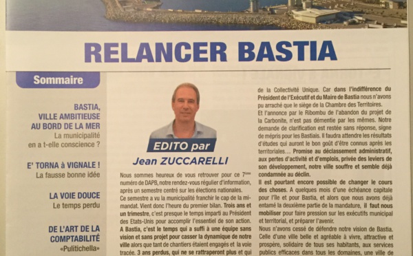 Journal n°7 Des Actes Pour Bastia